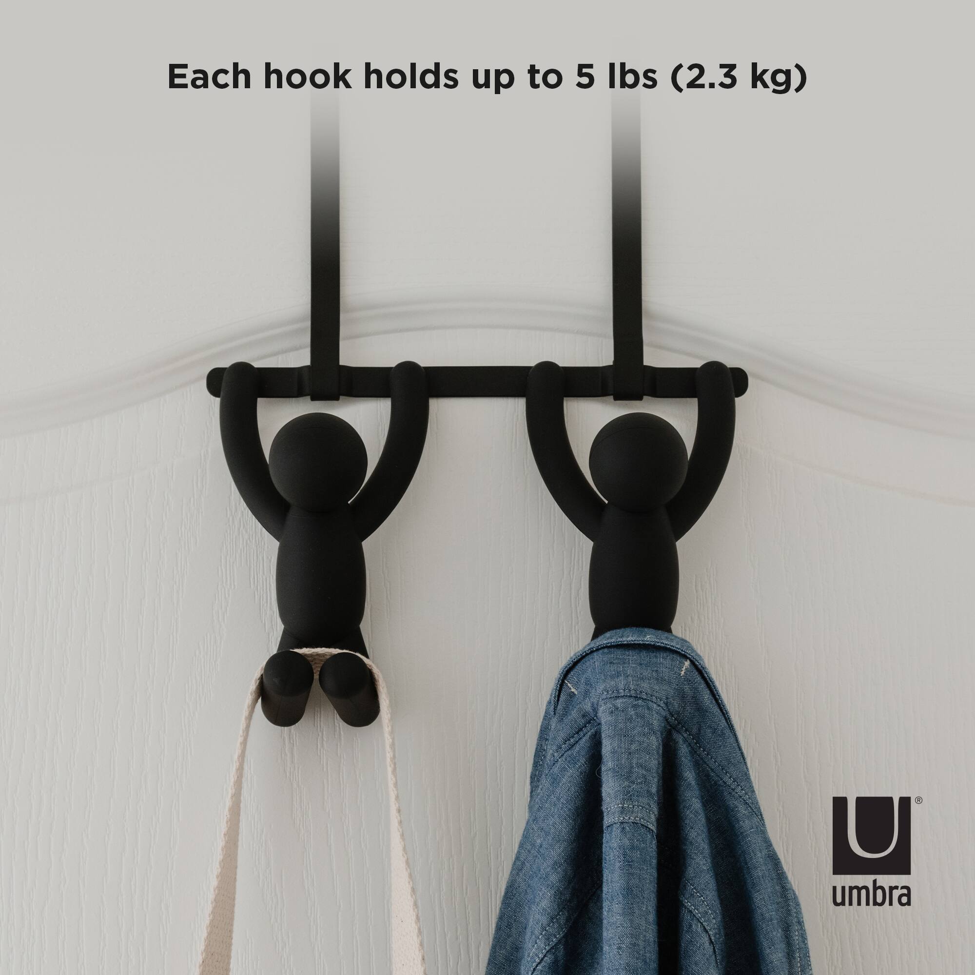 Buddy Double Over-The-Door Hook